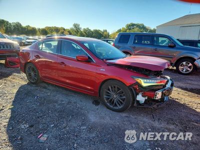 Czwarte zdjęcie samochodu z boku: 2019 ACURA ILX PREMIUM A-SPEC VIN:19UDE2F81KA009428 - miniatura