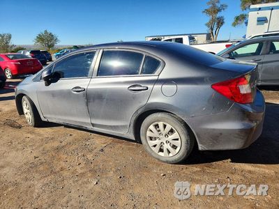 Drugie zdjęcie samochodu z przodu: 2012 HONDA CIVIC LX VIN:19XFB2F51CE331362 - miniatura