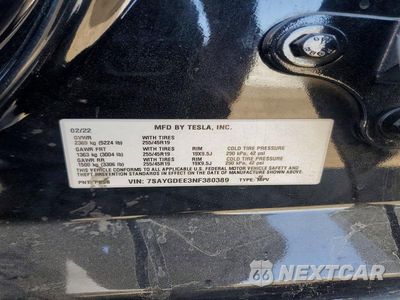 Zdjęcie 12 z 12 samochodu: 2022 TESLA MODEL Y VIN:7SAYGDEE3NF380389 - miniatura