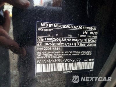Zdjęcie 13 z 13 samochodu: 2023 MERCEDES-BENZ GLB 250 4MATIC VIN:W1N4M4HB9PW292072 - miniatura
