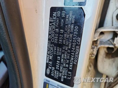Zdjęcie 12 z 12 samochodu: 2017 KIA RIO LX VIN:KNADM4A34H6057300 - miniatura