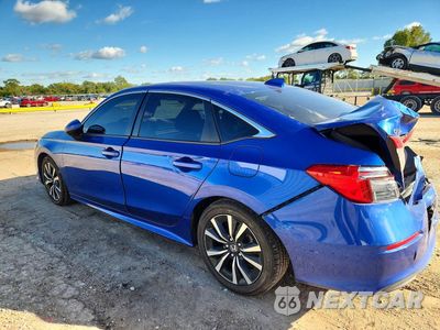 Drugie zdjęcie samochodu z przodu: 2023 HONDA CIVIC EX VIN:2HGFE1F75PH304129 - miniatura
