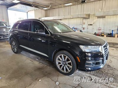 Czwarte zdjęcie samochodu z boku: 2018 AUDI Q7 PRESTIGE VIN:WA1VAAF73JD024195 - miniatura