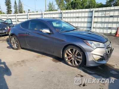 Czwarte zdjęcie samochodu z boku: 2016 HYUNDAI GENESIS COUPE 3.8 ULTIMATE VIN:KMHHU6KJ9GU137016 - miniatura