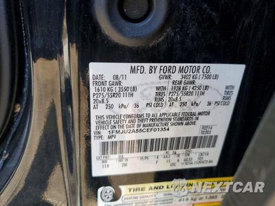 Zdjęcie 13 z 13 samochodu: 2012 FORD EXPEDITION LIMITED VIN:1FMJU2A55CEF01354 - miniatura