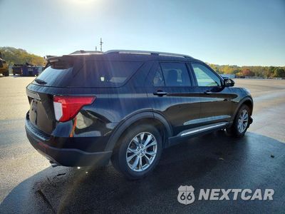 Trzecie zdjęcie samochodu z tyłu: 2022 FORD EXPLORER LIMITED VIN:1FMSK7FH9NGA81695 - miniatura