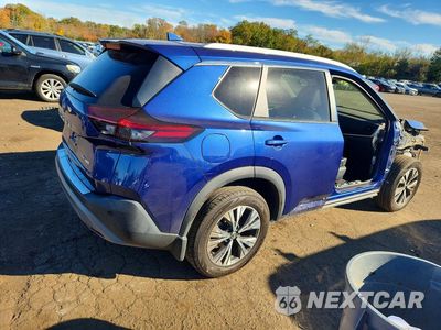 Trzecie zdjęcie samochodu z tyłu: 2022 NISSAN ROGUE SV VIN:5N1BT3BB1NC675017 - miniatura