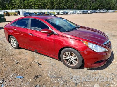 Czwarte zdjęcie samochodu z boku: 2014 HYUNDAI SONATA GLS VIN:5NPEB4AC4EH889704 - miniatura