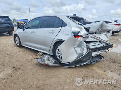 Drugie zdjęcie samochodu z przodu: 2022 TOYOTA COROLLA L VIN:5YFDPMAE8NP346101 - miniatura