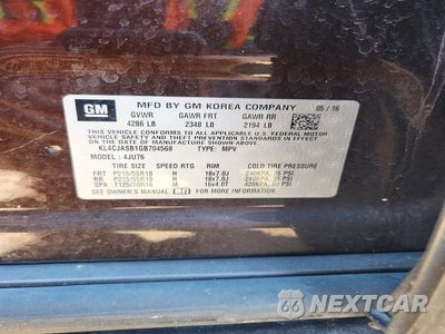 Zdjęcie 13 z 13 samochodu: 2016 BUICK ENCORE VIN:KL4CJASB1GB704568 - miniatura