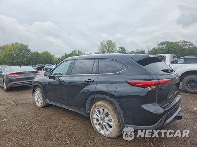 Drugie zdjęcie samochodu z przodu: 2023 TOYOTA HIGHLANDER HYBRID LIMITED VIN:5TDXBRCH8PS125124 - miniatura