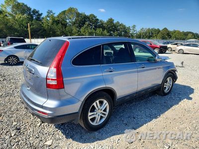 Trzecie zdjęcie samochodu z tyłu: 2010 HONDA CR-V EXL VIN:JHLRE4H75AC013184 - miniatura
