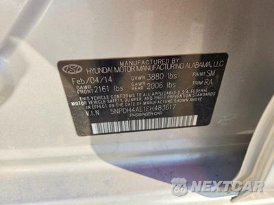 Zdjęcie 12 z 12 samochodu: 2014 HYUNDAI ELANTRA SE VIN:5NPDH4AE1EH483617 - miniatura