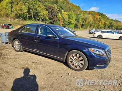 Czwarte zdjęcie samochodu z boku: 2015 MERCEDES-BENZ S 550 4MATIC VIN:WDDUG8FB5FA126528 - miniatura