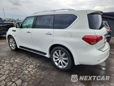 Drugie zdjęcie samochodu z przodu: 2014 INFINITI QX80 BASE VIN:JN8AZ2NE5E9065282 - miniatura