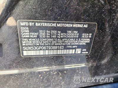 Zdjęcie 13 z 13 samochodu: 2026 BMW X3 30 XDRIVE VIN:5UX53GP06T9388183 - miniatura