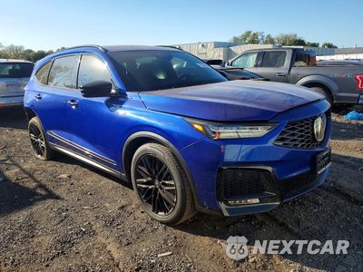 Czwarte zdjęcie samochodu z boku: 2025 ACURA MDX A-SPEC ADVANCE VIN:5J8YE1H9XSL002032 - miniatura