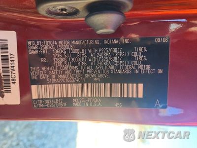 Zdjęcie 13 z 13 samochodu: 2006 TOYOTA SIENNA XLE 7 PASSENGER VIN:5TDBA22C16S074011 - miniatura