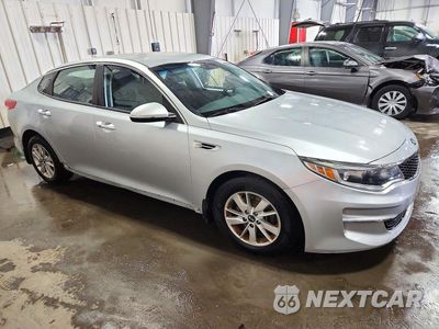 Czwarte zdjęcie samochodu z boku: 2016 KIA OPTIMA LX VIN:5XXGT4L37GG017793 - miniatura