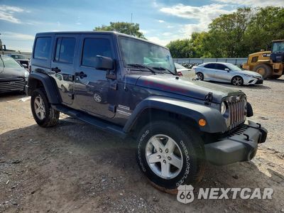 Czwarte zdjęcie samochodu z boku: 2017 JEEP WRANGLER UNLIMITED SPORT VIN:1C4BJWDG7HL581068 - miniatura