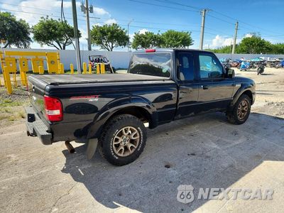 Trzecie zdjęcie samochodu z tyłu: 2007 FORD RANGER SUPER CAB VIN:1FTZR45E77PA53126 - miniatura