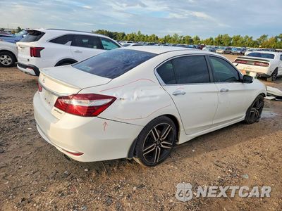 Trzecie zdjęcie samochodu z tyłu: 2017 HONDA ACCORD SPORT VIN:1HGCR2F53HA289965 - miniatura