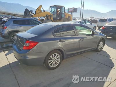 Trzecie zdjęcie samochodu z tyłu: 2012 HONDA CIVIC EX VIN:2HGFB2F81CH548944 - miniatura
