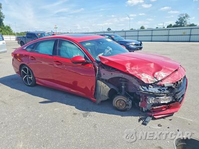 Czwarte zdjęcie samochodu z boku: 2020 HONDA ACCORD SPORT VIN:1HGCV2F34LA028041 - miniatura