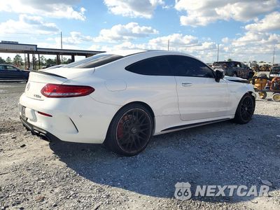 Trzecie zdjęcie samochodu z tyłu: 2018 MERCEDES-BENZ C 63 AMG-S VIN:WDDWJ8HB9JF600208 - miniatura