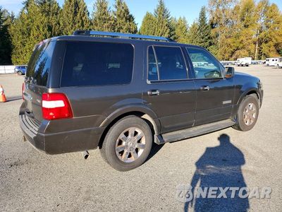 Trzecie zdjęcie samochodu z tyłu: 2008 FORD EXPEDITION LIMITED VIN:1FMFU20548LA50895 - miniatura