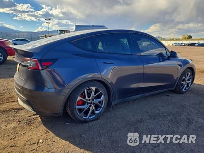 Trzecie zdjęcie samochodu z tyłu: 2023 TESLA MODEL Y VIN:7SAYGDEF4PF886261 - miniatura