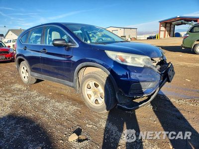 Czwarte zdjęcie samochodu z boku: 2015 HONDA CR-V LX VIN:2HKRM4H34FH621772 - miniatura