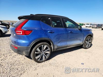 Trzecie zdjęcie samochodu z tyłu: 2021 VOLVO XC40 RECHARGE VIN:YV4ED3UR6M2574064 - miniatura