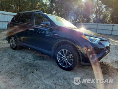 Czwarte zdjęcie samochodu z boku: 2018 TOYOTA RAV4 HV LIMITED VIN:JTMDJREV9JD183156 - miniatura