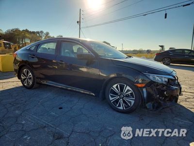 Czwarte zdjęcie samochodu z boku: 2017 HONDA CIVIC EXL VIN:19XFC1F72HE003092 - miniatura