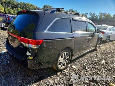 Trzecie zdjęcie samochodu z tyłu: 2016 HONDA ODYSSEY TOURING VIN:5FNRL5H90GB034126 - miniatura