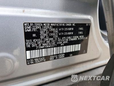 Zdjęcie 13 z 13 samochodu: 2019 TOYOTA RAV4 LIMITED VIN:2T3DWRFV9KW020771 - miniatura