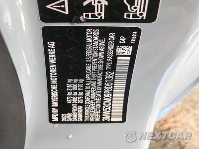 Zdjęcie 13 z 13 samochodu: 2023 BMW M240XI VIN:3MW53CM09P8D51382 - miniatura