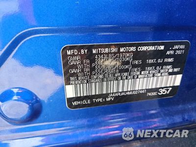 Zdjęcie 12 z 12 samochodu: 2021 MITSUBISHI OUTLANDER SPORT ES VIN:JA4ARUAU4MU027441 - miniatura