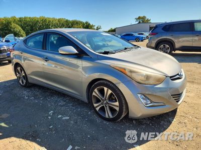 Czwarte zdjęcie samochodu z boku: 2014 HYUNDAI ELANTRA SPORT VIN:KMHDH4AH6EU036891 - miniatura