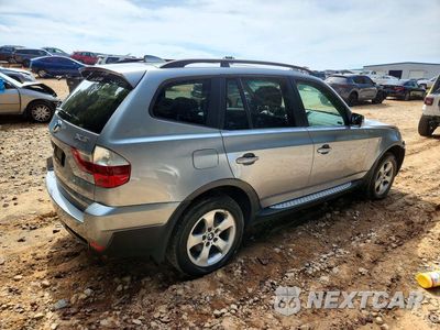 Trzecie zdjęcie samochodu z tyłu: 2008 BMW X3 3.0SI VIN:WBXPC93468WJ12693 - miniatura