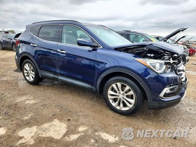 Czwarte zdjęcie samochodu z boku: 2017 HYUNDAI SANTA FE SPORT 2.0T VIN:5XYZU4LA2HG461522 - miniatura
