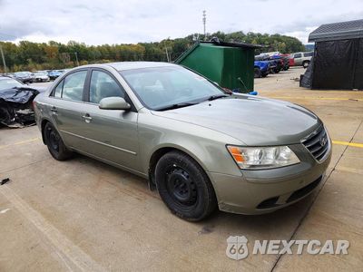 Czwarte zdjęcie samochodu z boku: 2010 HYUNDAI SONATA GLS VIN:5NPET4AC7AH617591 - miniatura