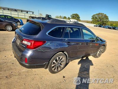 Trzecie zdjęcie samochodu z tyłu: 2016 SUBARU OUTBACK 2.5I LIMITED VIN:4S4BSBNC3G3356741 - miniatura