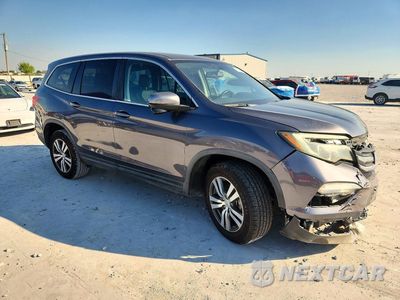 Czwarte zdjęcie samochodu z boku: 2016 HONDA PILOT EXLN VIN:5FNYF6H75GB079974 - miniatura