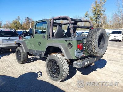 Drugie zdjęcie samochodu z przodu: 1999 JEEP WRANGLER / TJ SPORT VIN:1J4FY19S1XP460132 - miniatura