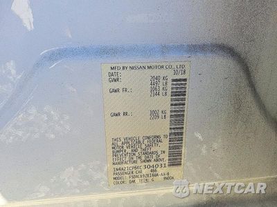 Zdjęcie 12 z 13 samochodu: 2019 NISSAN LEAF S VIN:1N4AZ1CP6KC304031 - miniatura