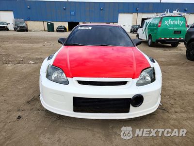 Piąte zdjęcie samochodu w środku: 1996 HONDA CIVIC DX VIN:2HGEJ6445TH111020 - miniatura