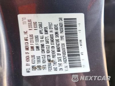 Zdjęcie 12 z 12 samochodu: 2014 HONDA ACCORD EXL VIN:1HGCR2F89EA087038 - miniatura