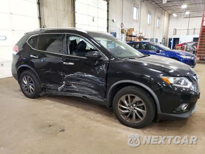 Czwarte zdjęcie samochodu z boku: 2016 NISSAN ROGUE SL VIN:JN8AT2MV3GW144537 - miniatura